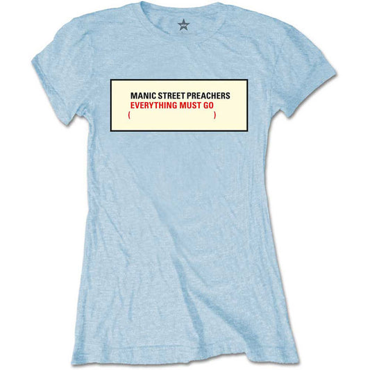 Manic Street Preachers Everything Must Go Junior Top Front