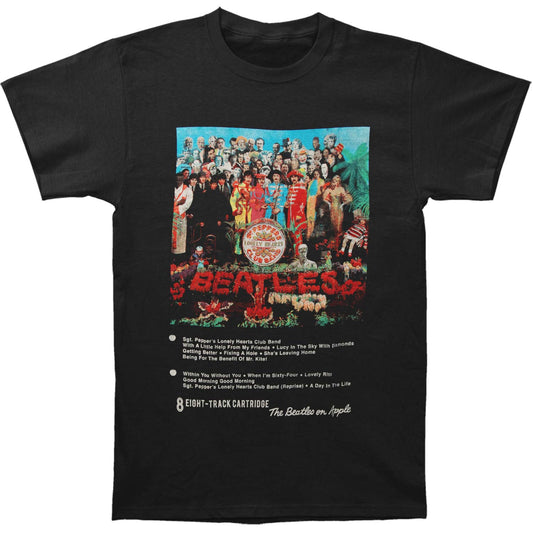 Beatles Sgt. Pepper 8 Track Slim Fit T-shirt Front