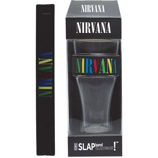 Nirvana Logo Pint Glass Front
