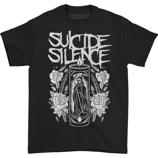 Suicide Silence Candle Slim Fit T-shirt Front