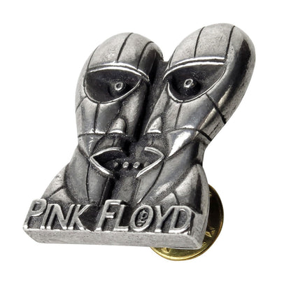 Division Bell Heads Pin Pewter Pin Badge