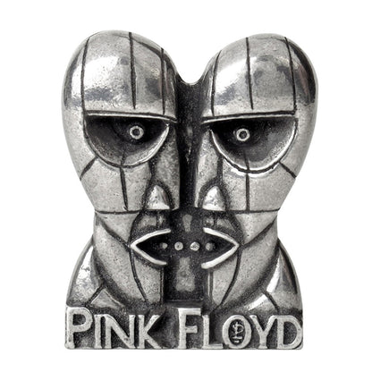 Division Bell Heads Pin Pewter Pin Badge