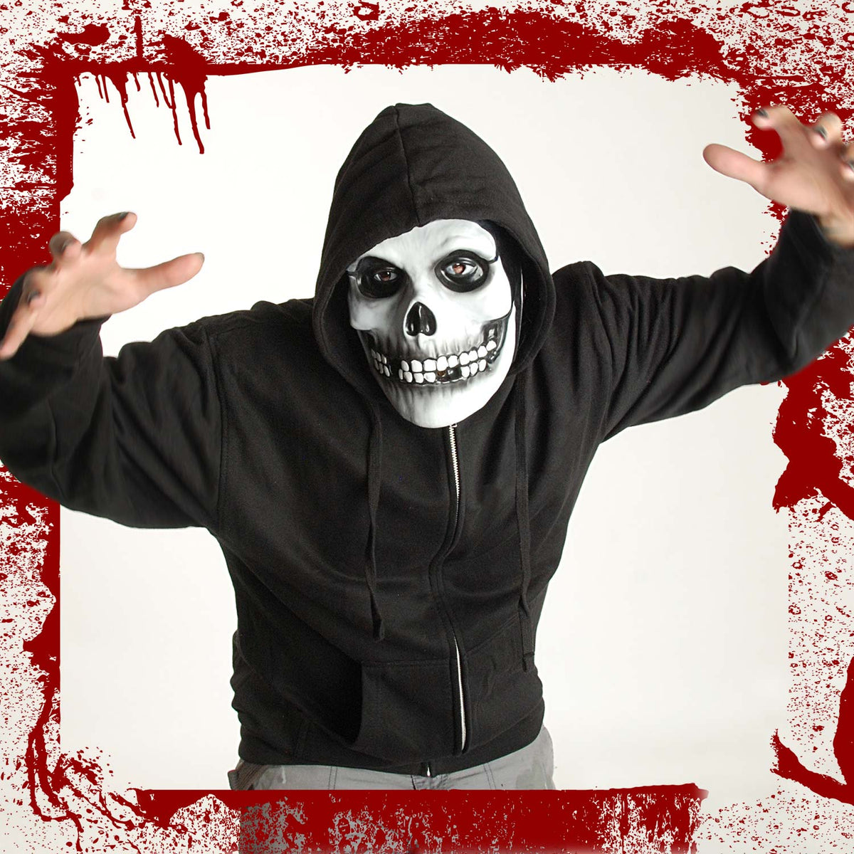 Misfits Vacuform Fiend Mask Back