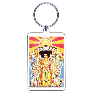 Jimi Hendrix Plastic Key Chain