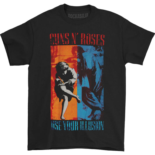 Guns N Roses 1991 Illusion Combo Front T-shirt Front