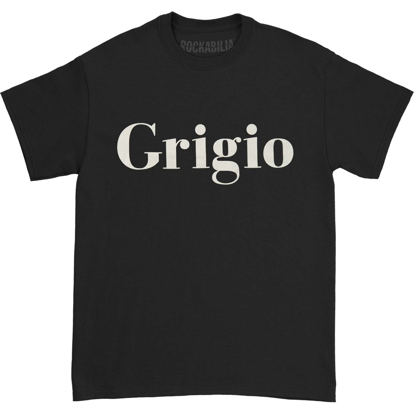 Lady Gaga Black Grigio Girls Tee T-shirt Front