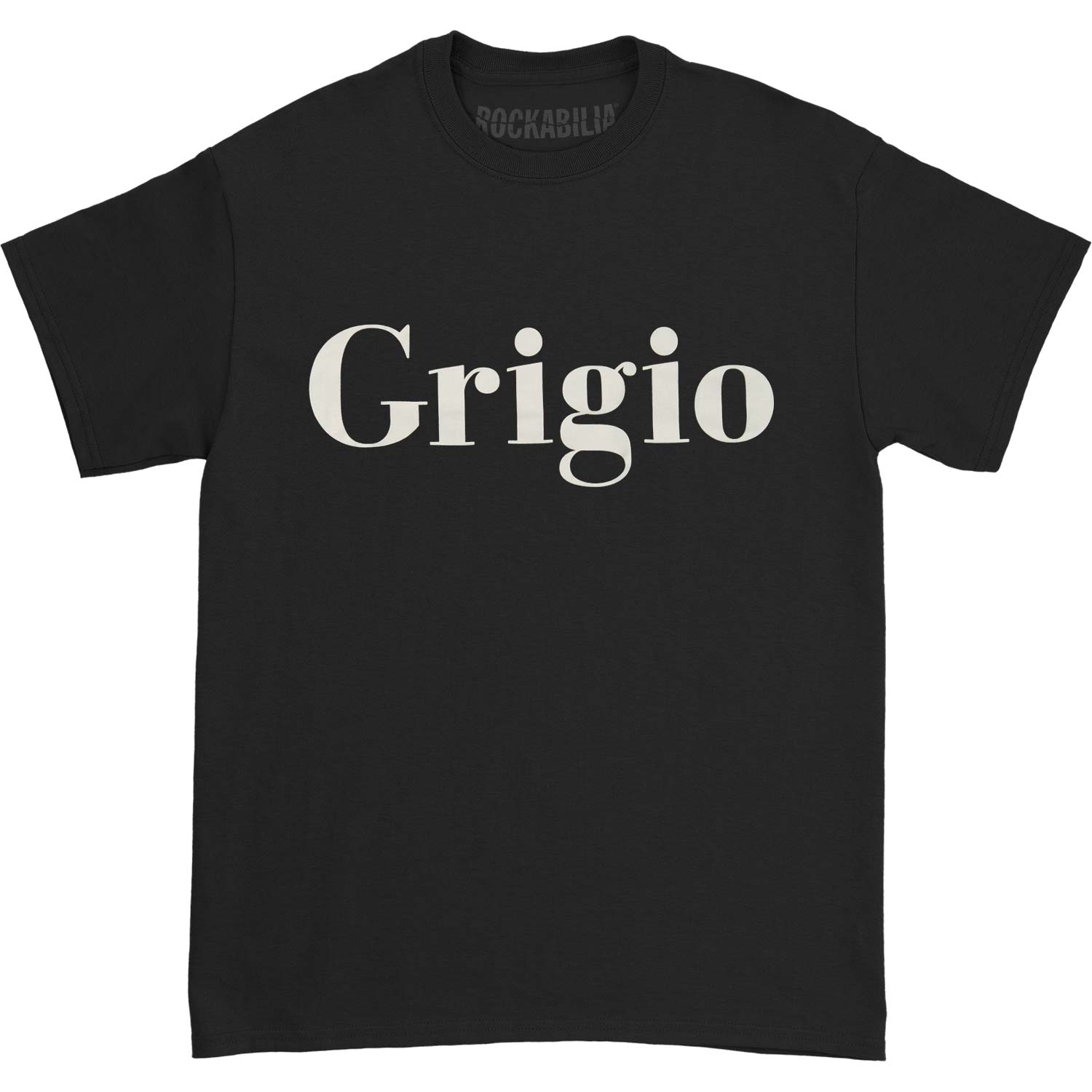 Lady Gaga Black Grigio Girls Tee T-shirt Front