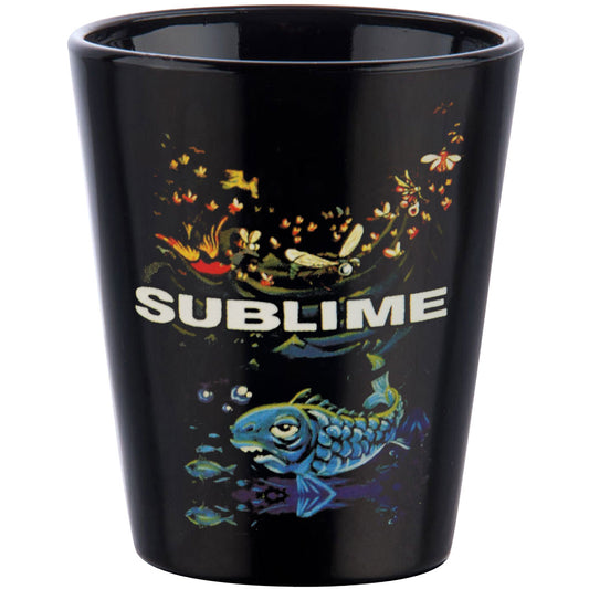 Sublime Fish Shot Glass Front