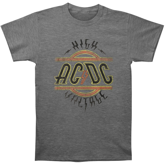 AC/DC High Voltage Slim Fit T-shirt Front