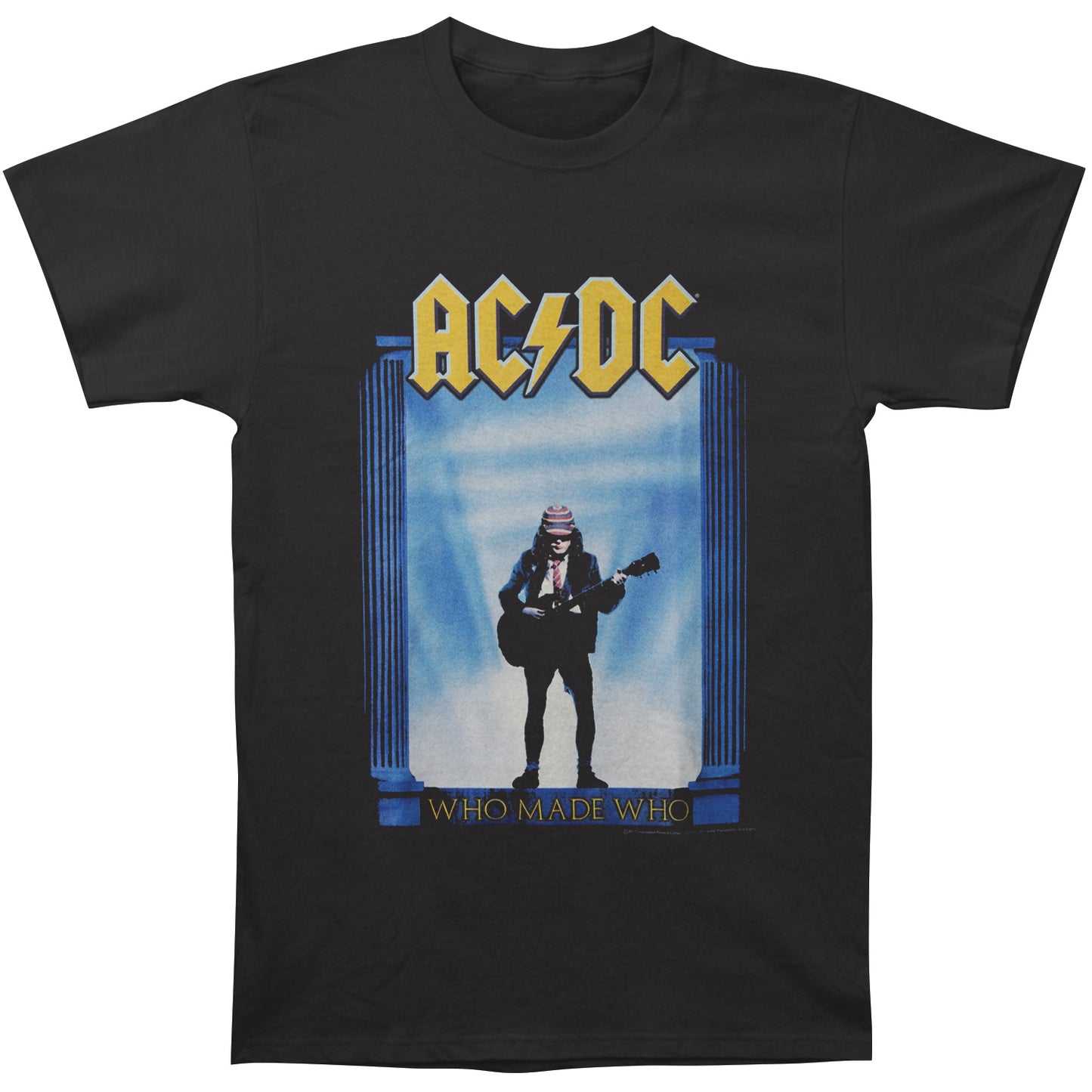 AC/DC Who Made Who Slim Fit T-shirt Front