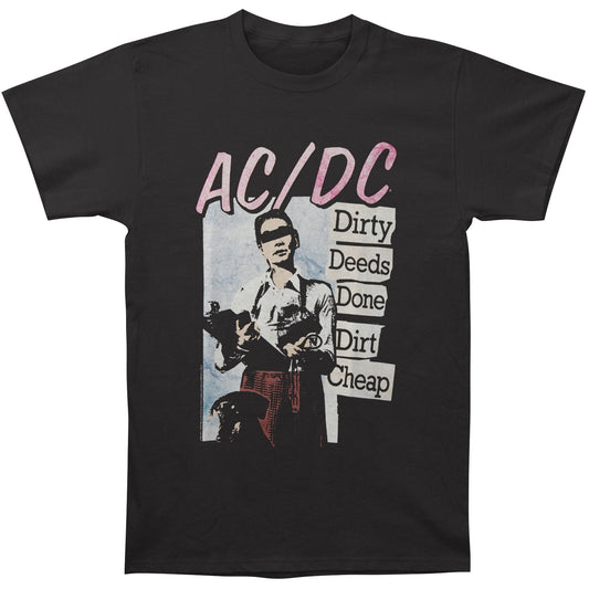 AC/DC Dirty Deeds Slim Fit T-shirt Front