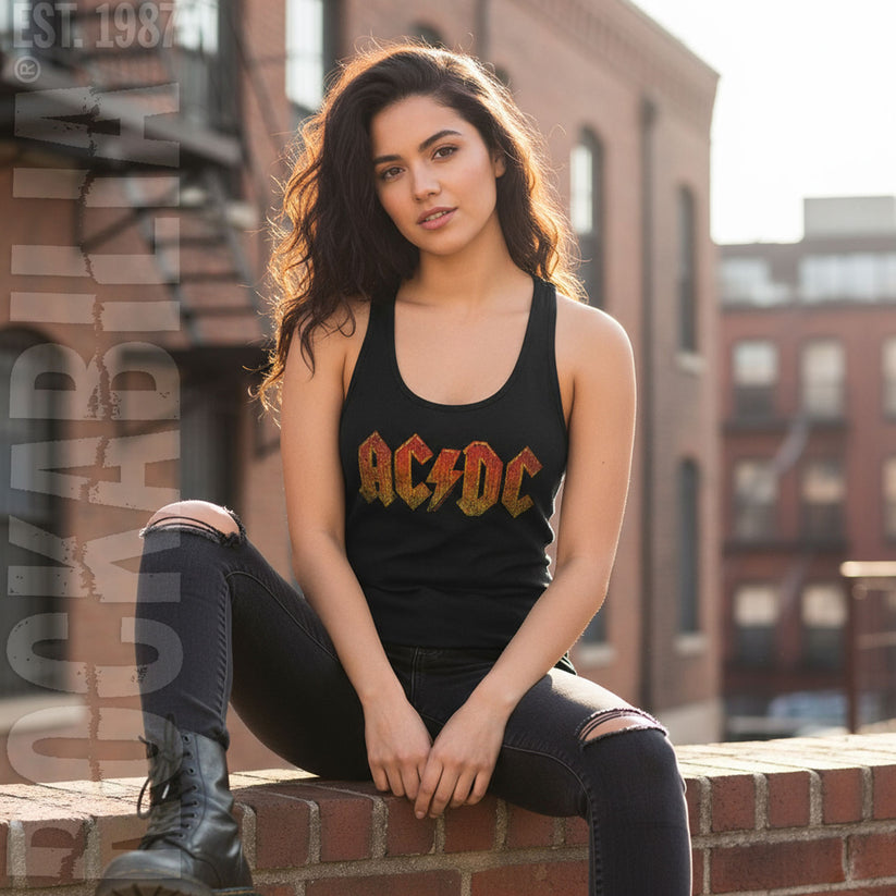 AC/DC Logo Womens Tank | AC/DC Merch Store