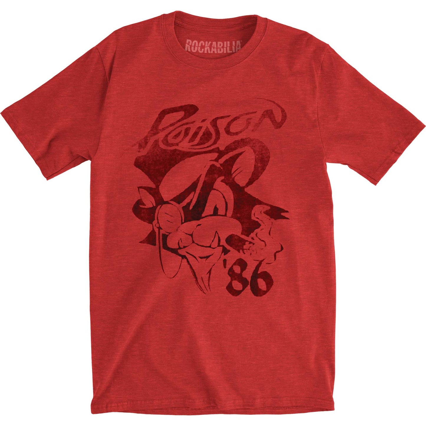 Poison Cat Slim Fit T-shirt Front