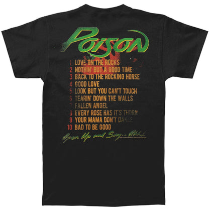 Poison Open Up Slim Fit T-shirt Back