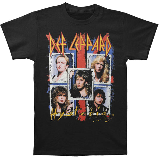 Def Leppard Hysteria Slim Fit T-shirt Front