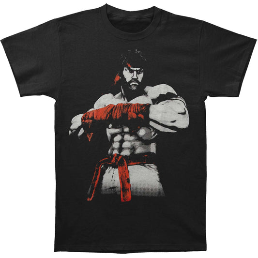 Street Fighter Ryu Slim Fit T-shirt Front