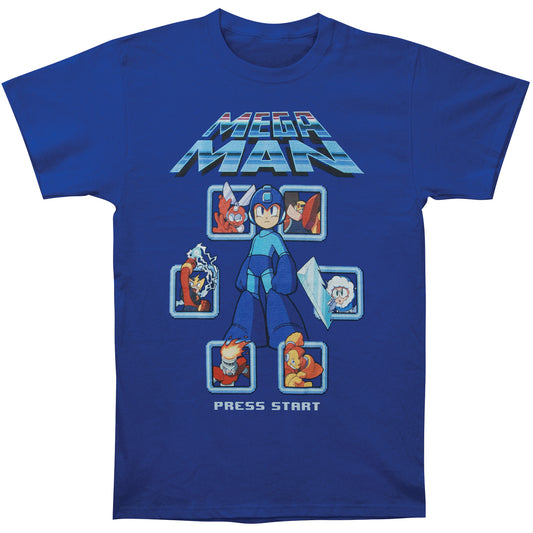 Mega Man Mega Villains Slim Fit T-shirt Front