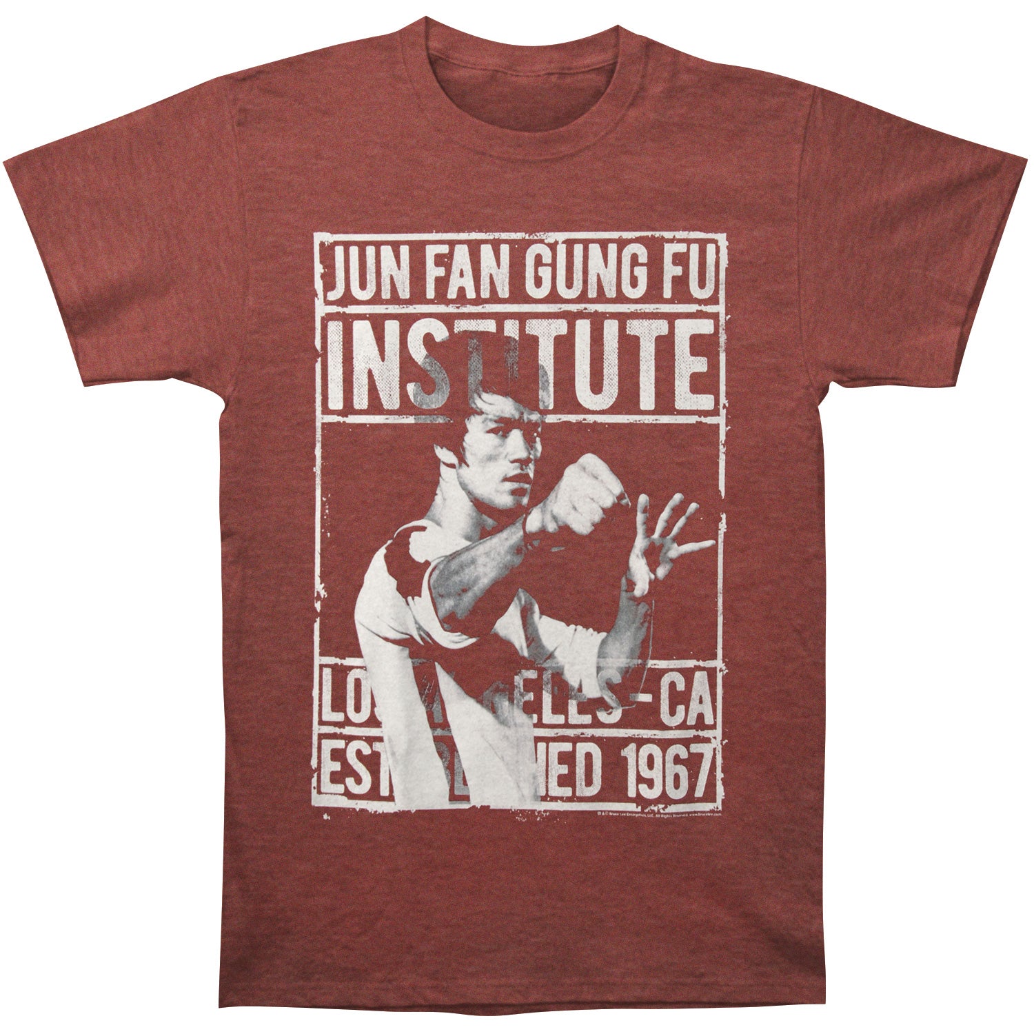 Bruce Lee 1967 Slim Fit T-shirt Front