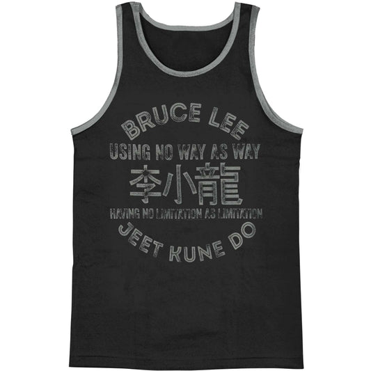 Bruce Lee Way Mens Tank Front
