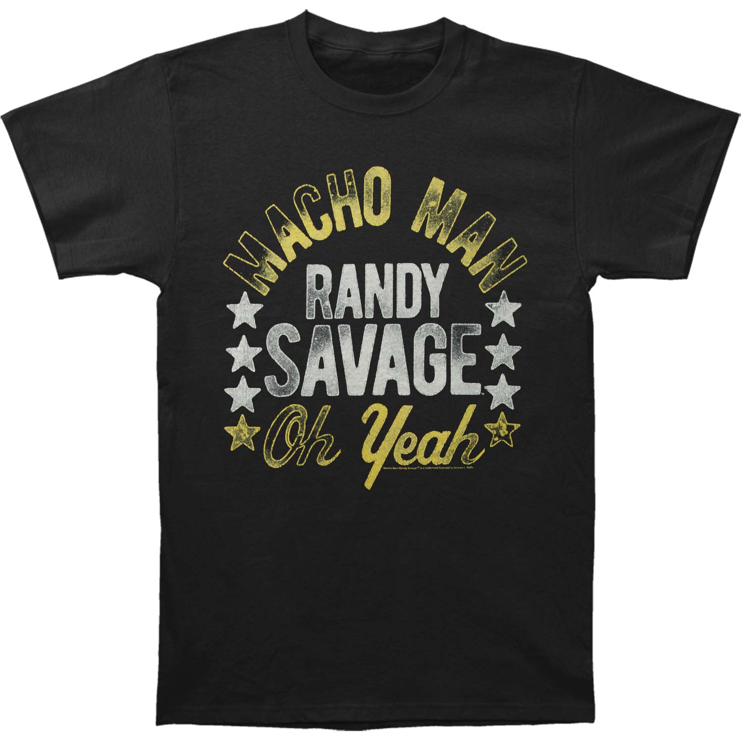 Macho Man Savage Slim Fit T-shirt Front