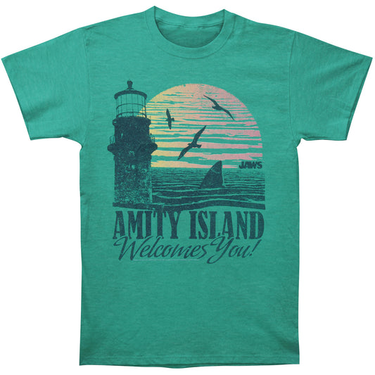 Jaws Welcomes You Slim Fit T-shirt Front