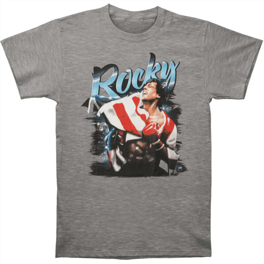 Rocky Flag Slim Fit T-shirt Front