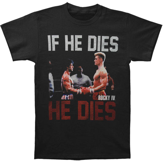 Rocky He Dies Slim Fit T-shirt Front