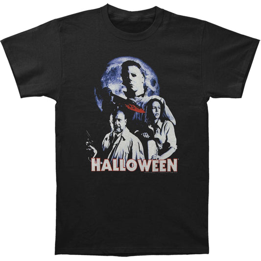 Halloween Collage Slim Fit T-shirt Front