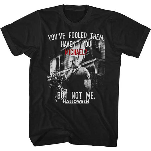 Halloween Fooled Them Slim Fit T-shirt Front