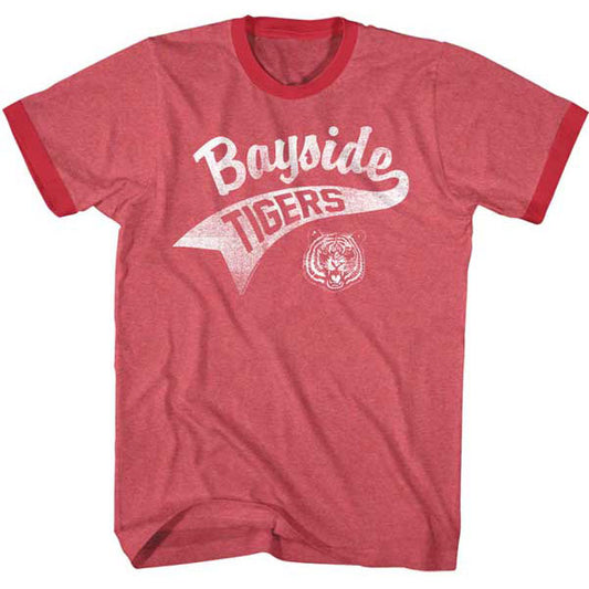 Saved By The Bell Tigers Slim Fit T-shirt Front