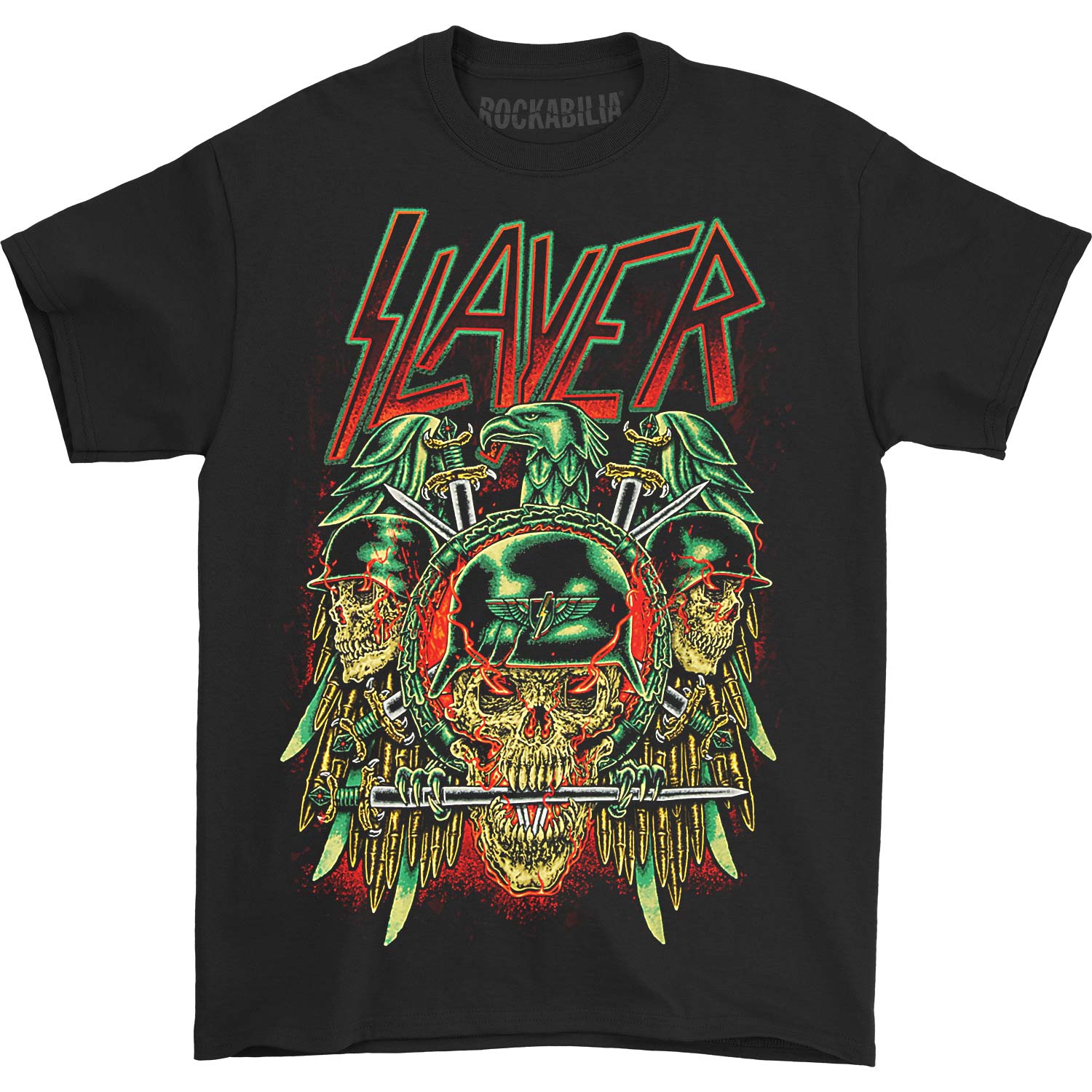 Slayer Prey With Background T-shirt Front