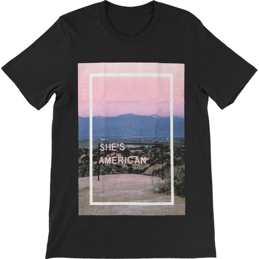 1975 She's American Slim Fit T-shirt Front