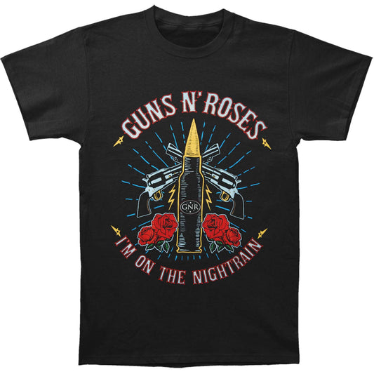 Guns N Roses Night Train Slim Fit T-shirt Front