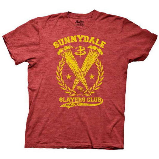 Buffy The Vampire Slayer Sunnydale Slay Slim Fit T-shirt