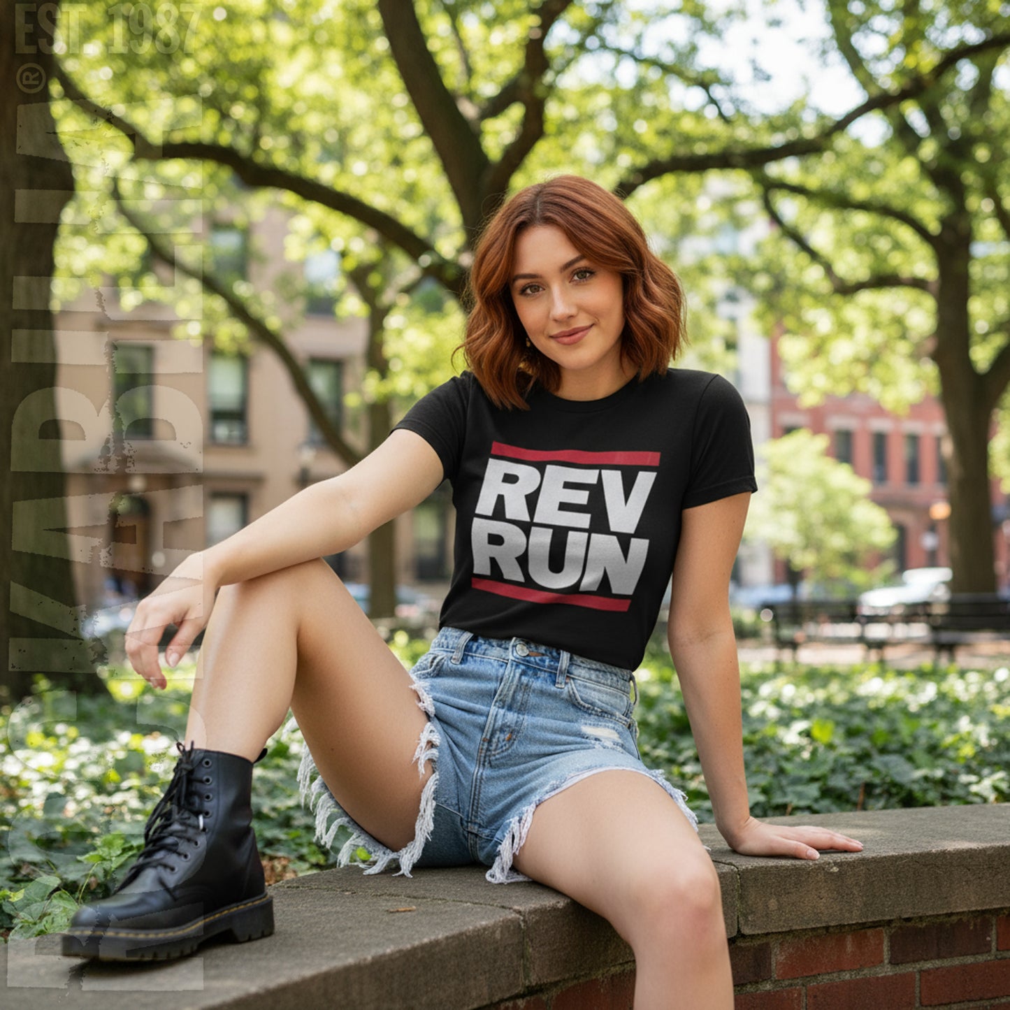 Rev Run Logo Junior Top