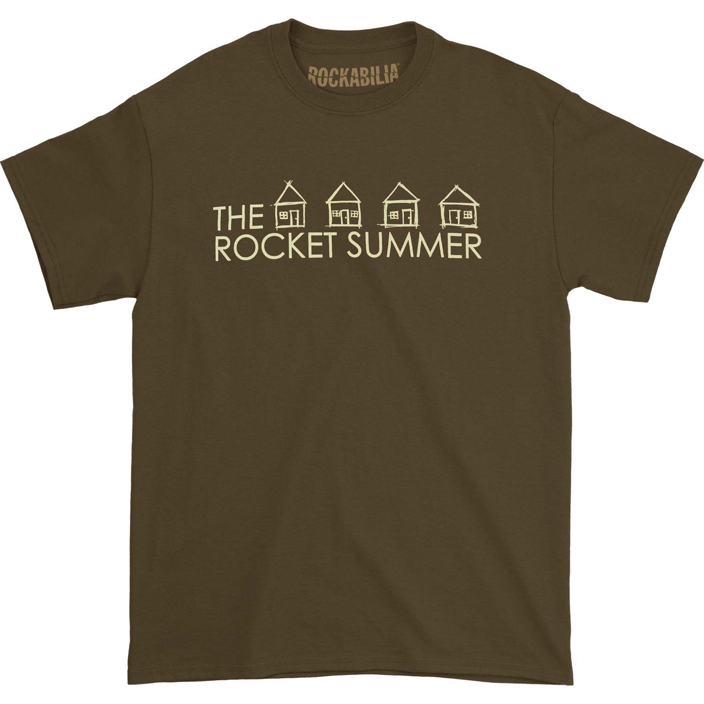 Rocket Summer Houses T-shirt Front