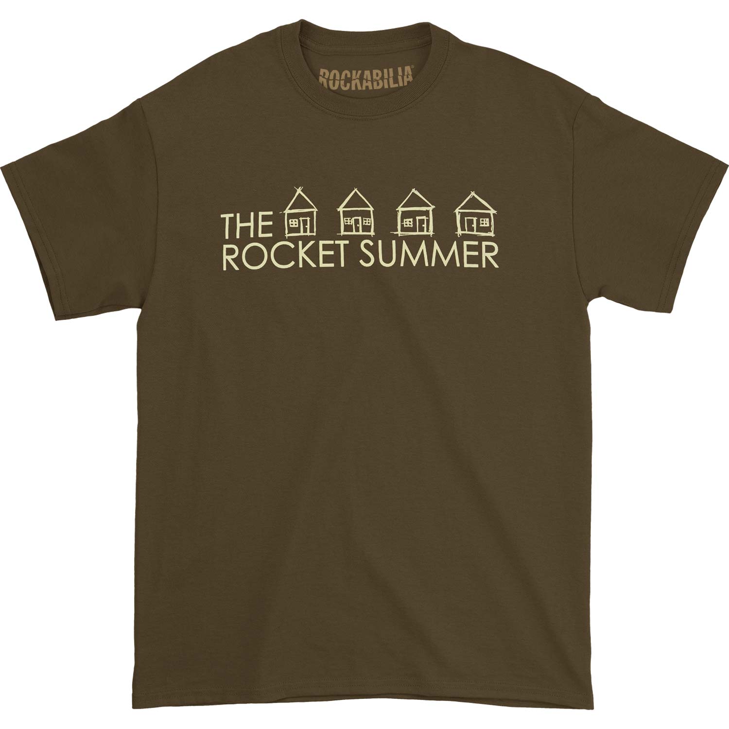 Rocket Summer Houses T-shirt Front