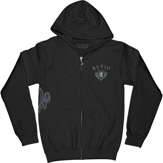 Rufio Crest Zippered Hooded Sweatshirt