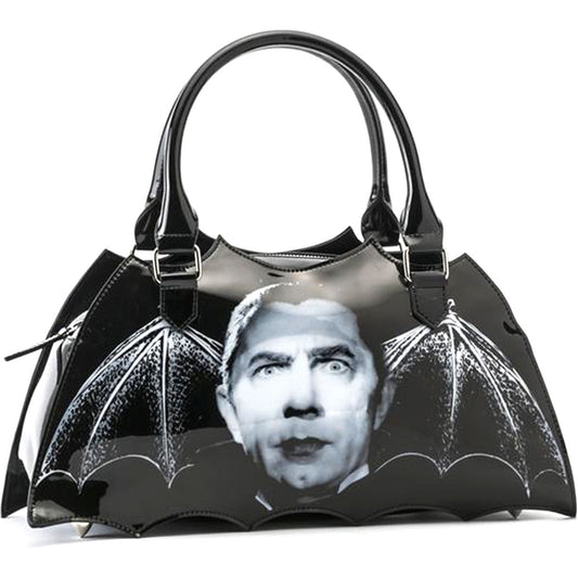 Dracula Bat Shaped Handbag by Rock Rebel Girls Handbag Front