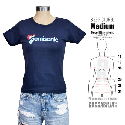 Glitter Logo Junior Top