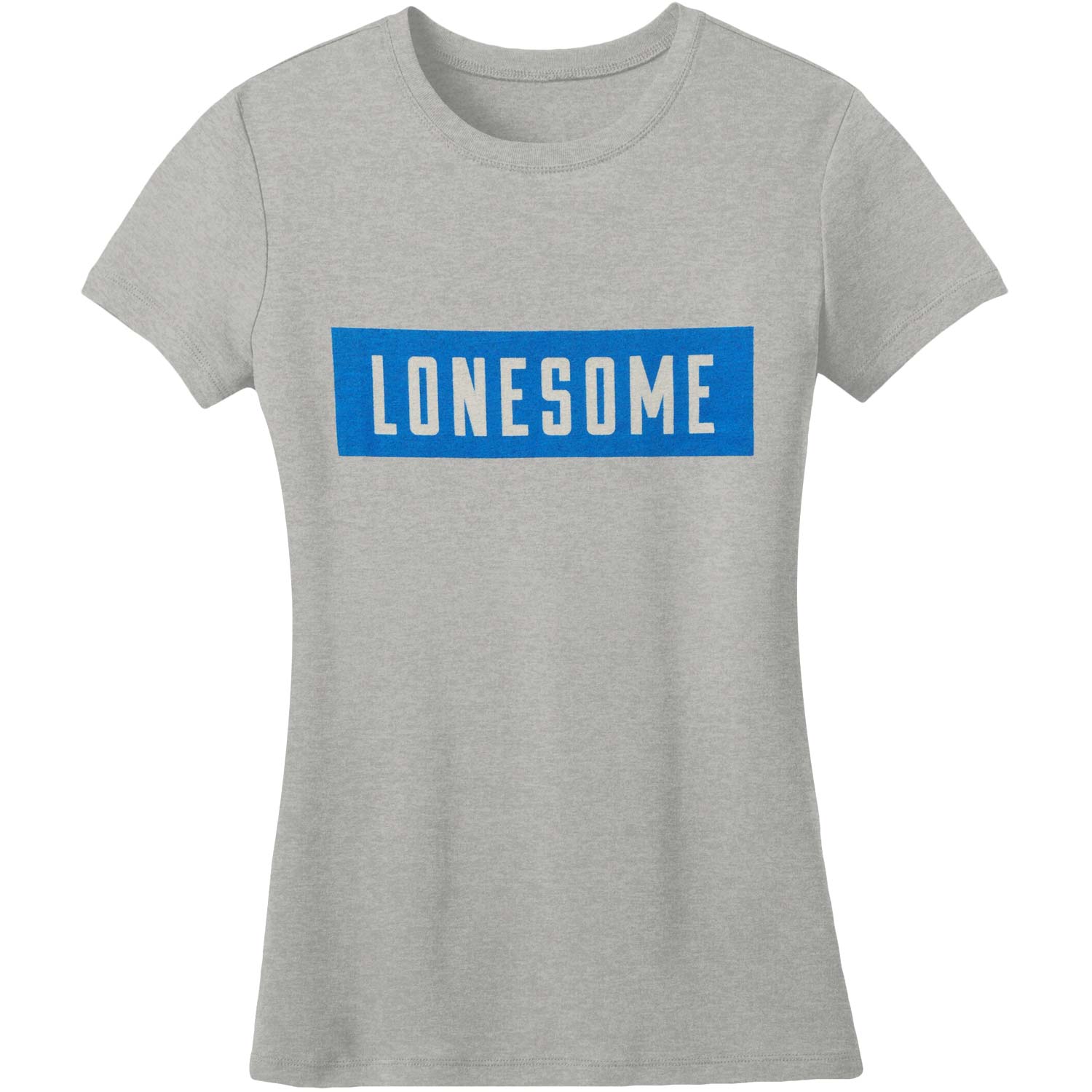 Lonesome Block Text Jrs Junior Top