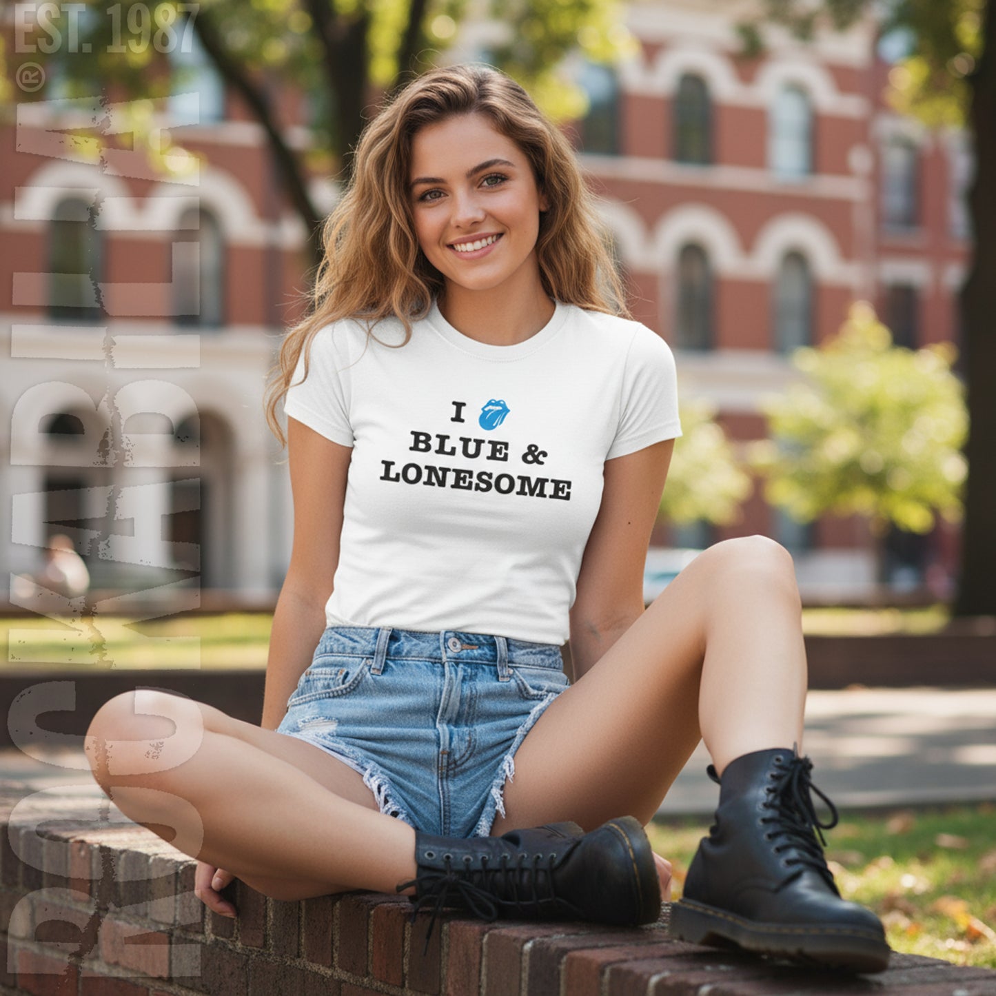 I Am Blue And Lonesome Junior Top