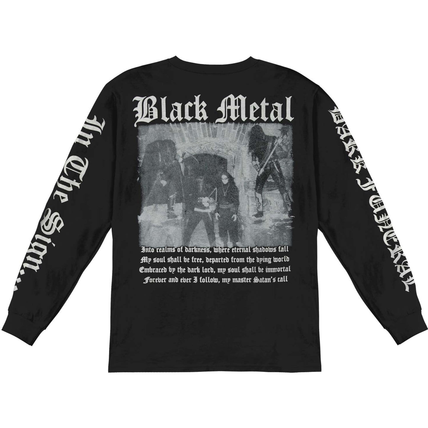 Dark Funeral In The Sign Longsleeve Long Sleeve Back