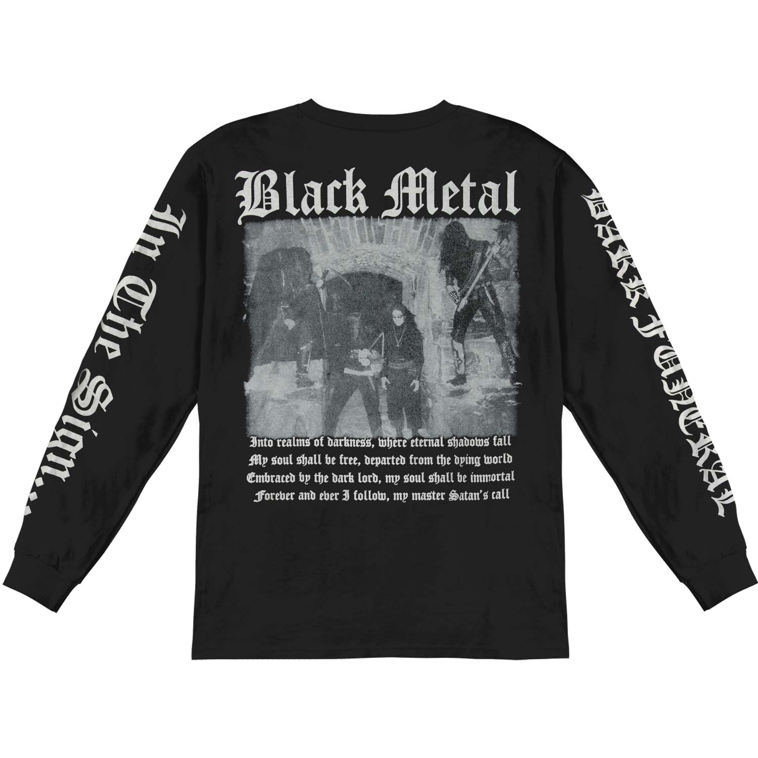 Dark Funeral In The Sign Longsleeve Long Sleeve Back