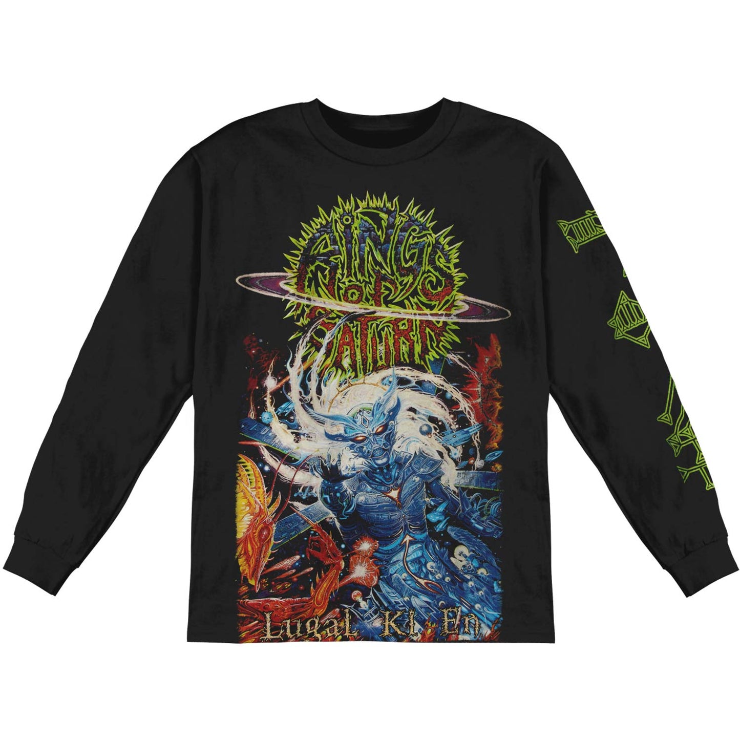 Rings Of Saturn Lugal Ki En  Long Sleeve Front