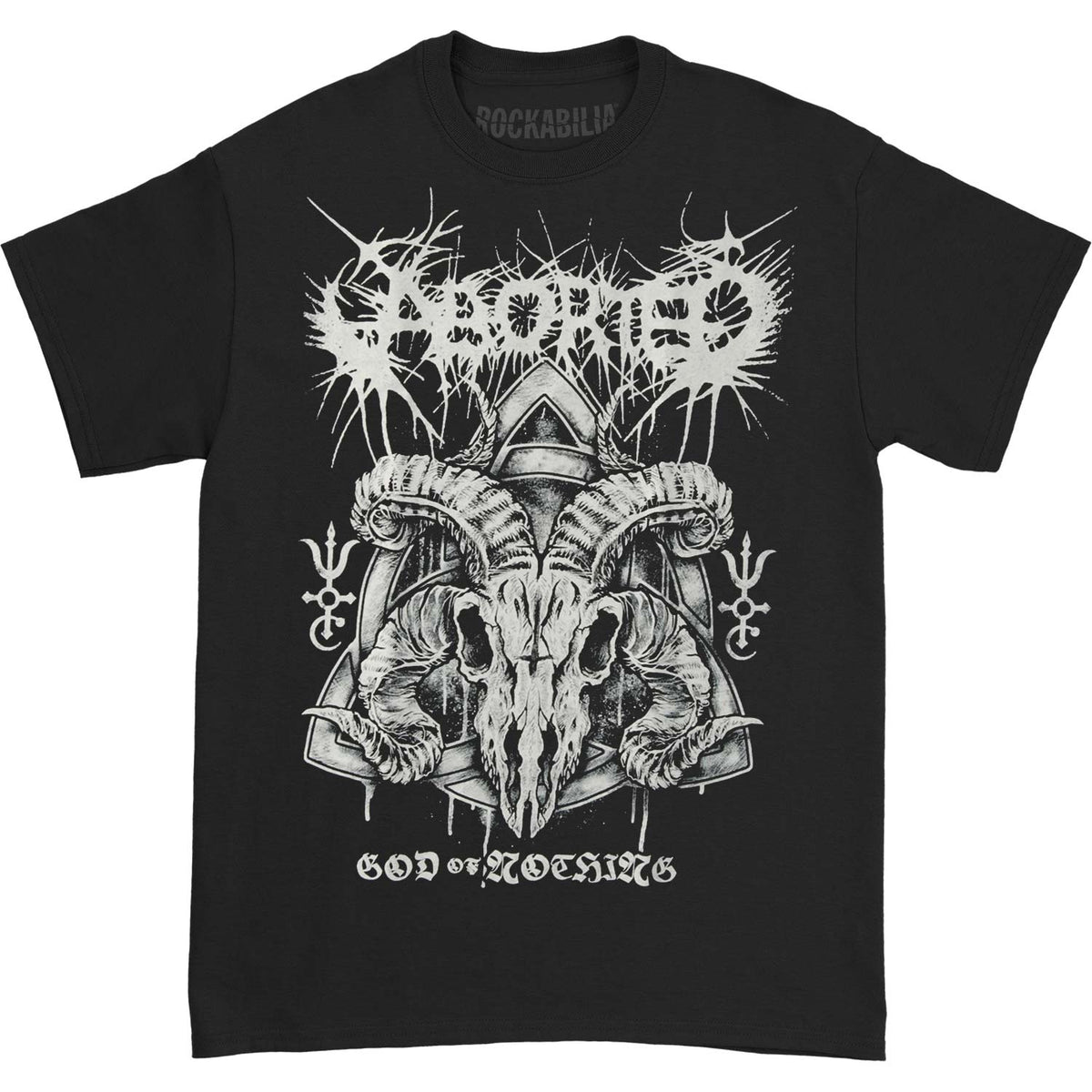 Aborted God Of Nothing T-shirt Front