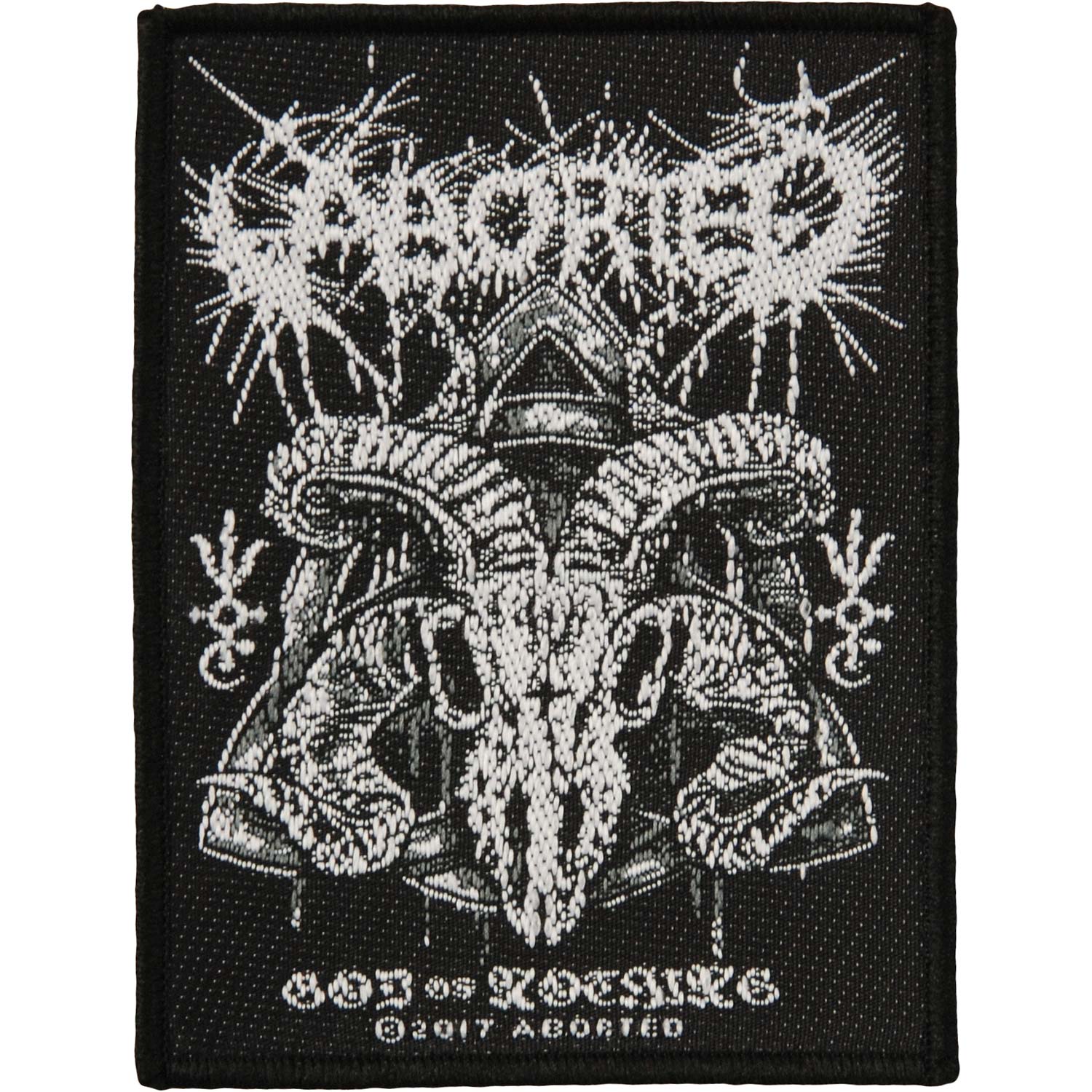 Aborted God Of Nothing Woven Patch