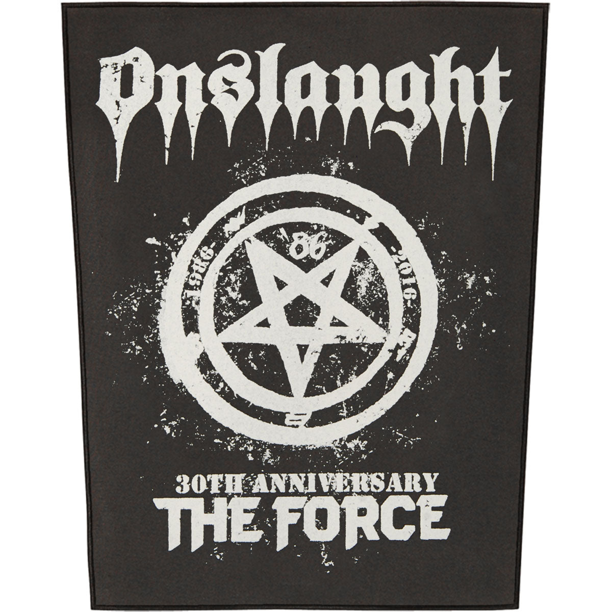 Onslaught The Force 30th Anniversary Back Patch Front