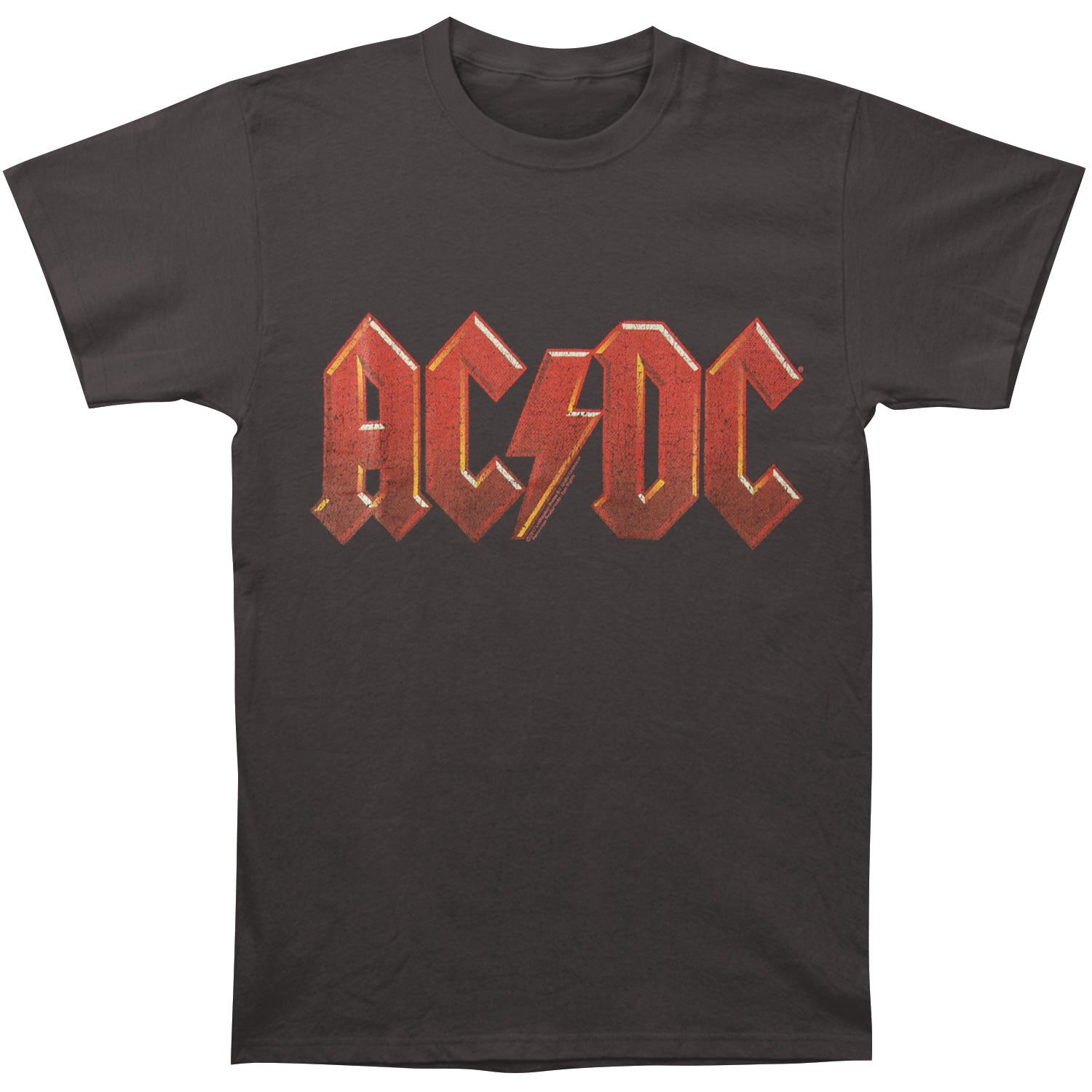 AC/DC Logo Slim Fit T-shirt Front