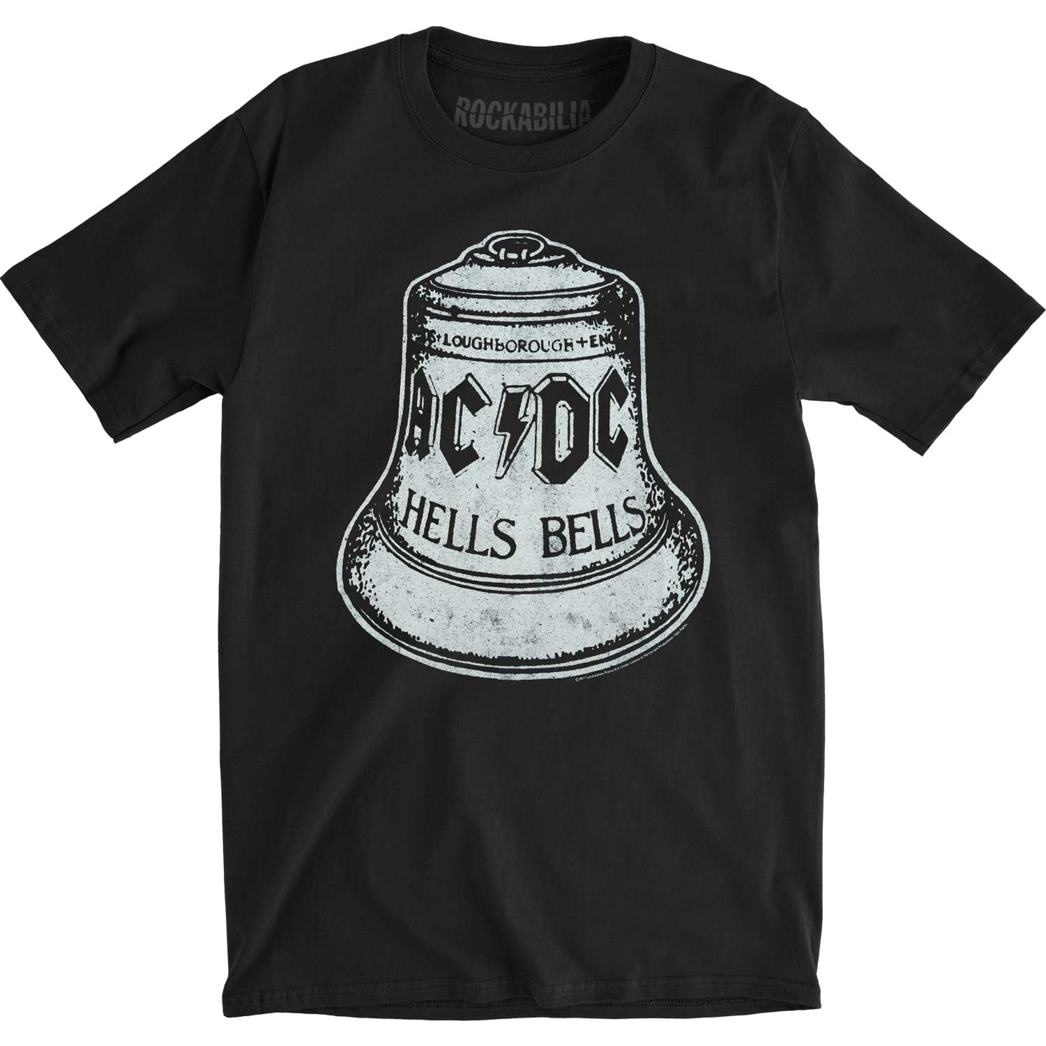 AC/DC Hells Bells Slim Fit T-shirt Front